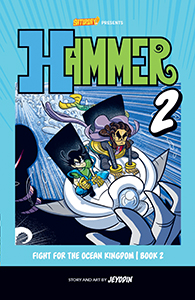 Cover Art for Fight for the Ocean Kingdom, Book 2