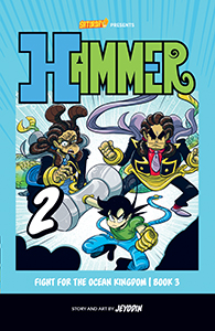 Cover Art for Fight for the Ocean Kingdom, Book 3