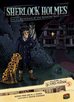 Cover Art for Sherlock Holmes and the Adventure of the Speckled Band