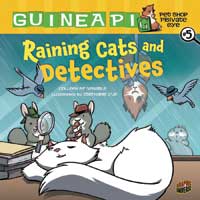 Cover Art for Raining Cats and Detectives