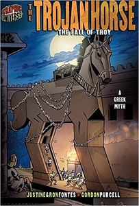 Cover Art for The Trojan Horse: The Fall of Troy [A Greek Myth]