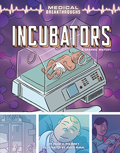 Cover Art for Incubators: A Graphic History