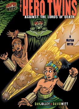 Cover Art for The Hero Twins: Against the Lords of Death 