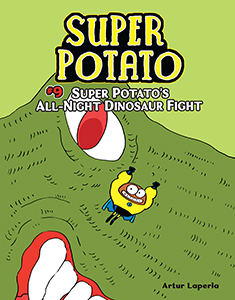 Cover Art for Super Potato's All-Night Dinosaur Fight