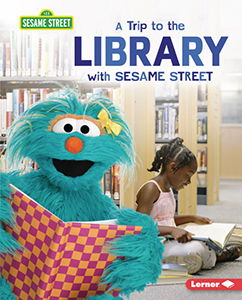 Cover Art for A Trip to the Library with Sesame Street