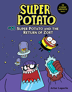 Cover Art for Super Potato and the Return of Zort
