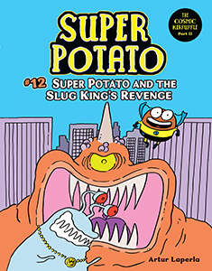 Cover Art for Super Potato and the Slug King's Revenge