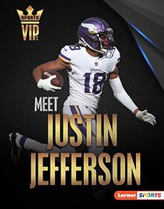 Cover Art for Meet Justin Jefferson: Minnesota Vikings Superstar