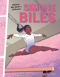 Cover Art for Simone Biles: Athletes Who Made a Difference