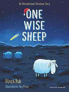 Cover Art for One Wise Sheep: An Untraditional Christmas Story