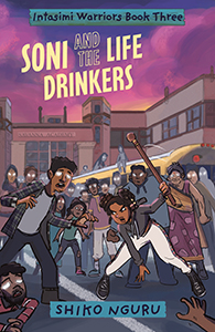 Cover Art for Soni and the Life Drinkers
