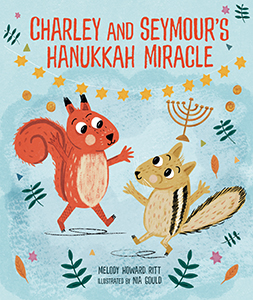 Cover Art for Charley and Seymour's Hanukkah Miracle