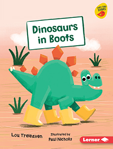 Cover Art for Dinosaurs in Boots