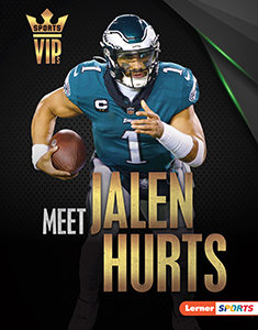 Cover Art for Meet Jalen Hurts: Philadelphia Eagles Superstar