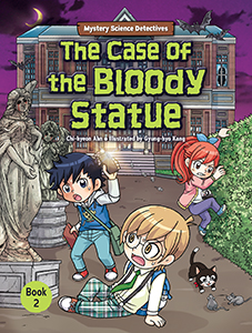 Cover Art for The Case of the Bloody Statue