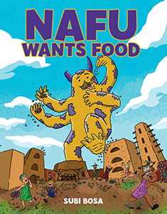 Cover Art for Nafu Wants Food: A Graphic Novel