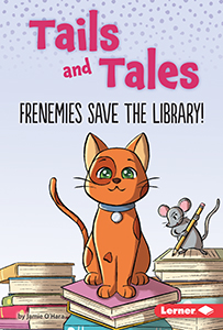 Cover Art for Frenemies Save the Library!