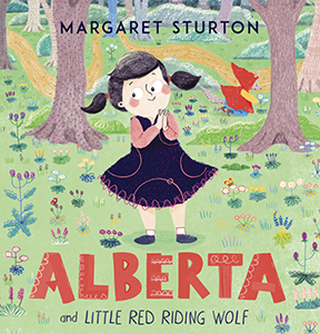 Cover Art for Alberta and Little Red Riding Wolf