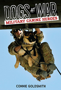 Cover Art for Dogs at War: Military Canine Heroes