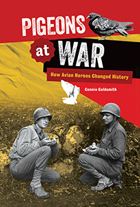 Cover Art for Pigeons at War: How Avian Heroes Changed History