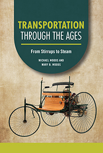 Cover Art for Transportation through the Ages: From Stirrups to Steam